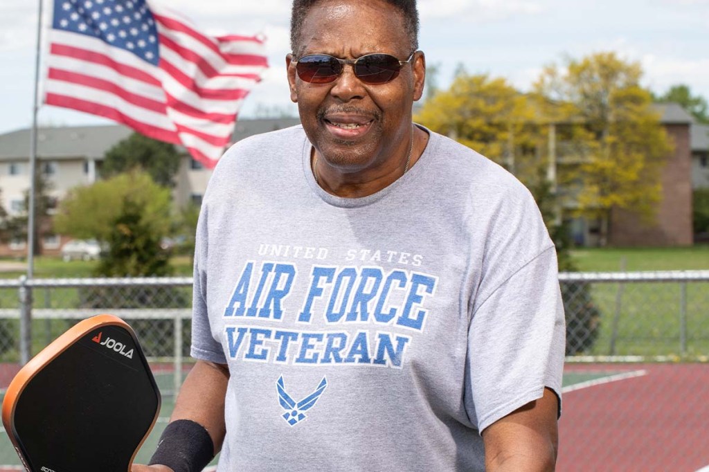 Pickleball for veterans.