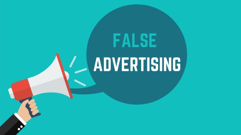 False Advertising: If a business adverti...